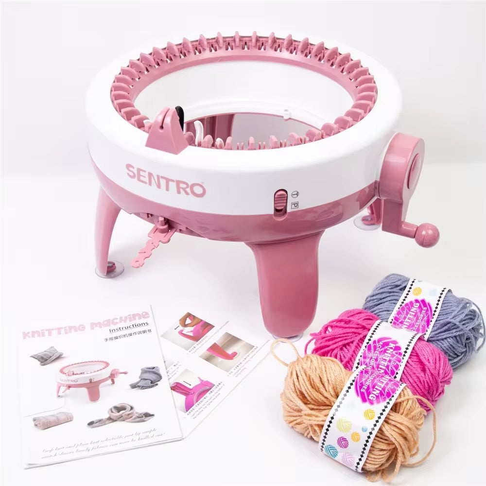 Machine à Tricoter Circulaire "Sentro" – 40 ou 48 Aiguilles pour Créations DIY Rapides