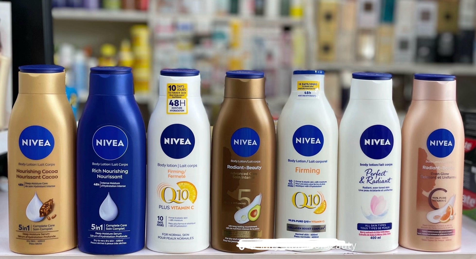 Lotion hydratante inspirée de la body-lotion Nivea