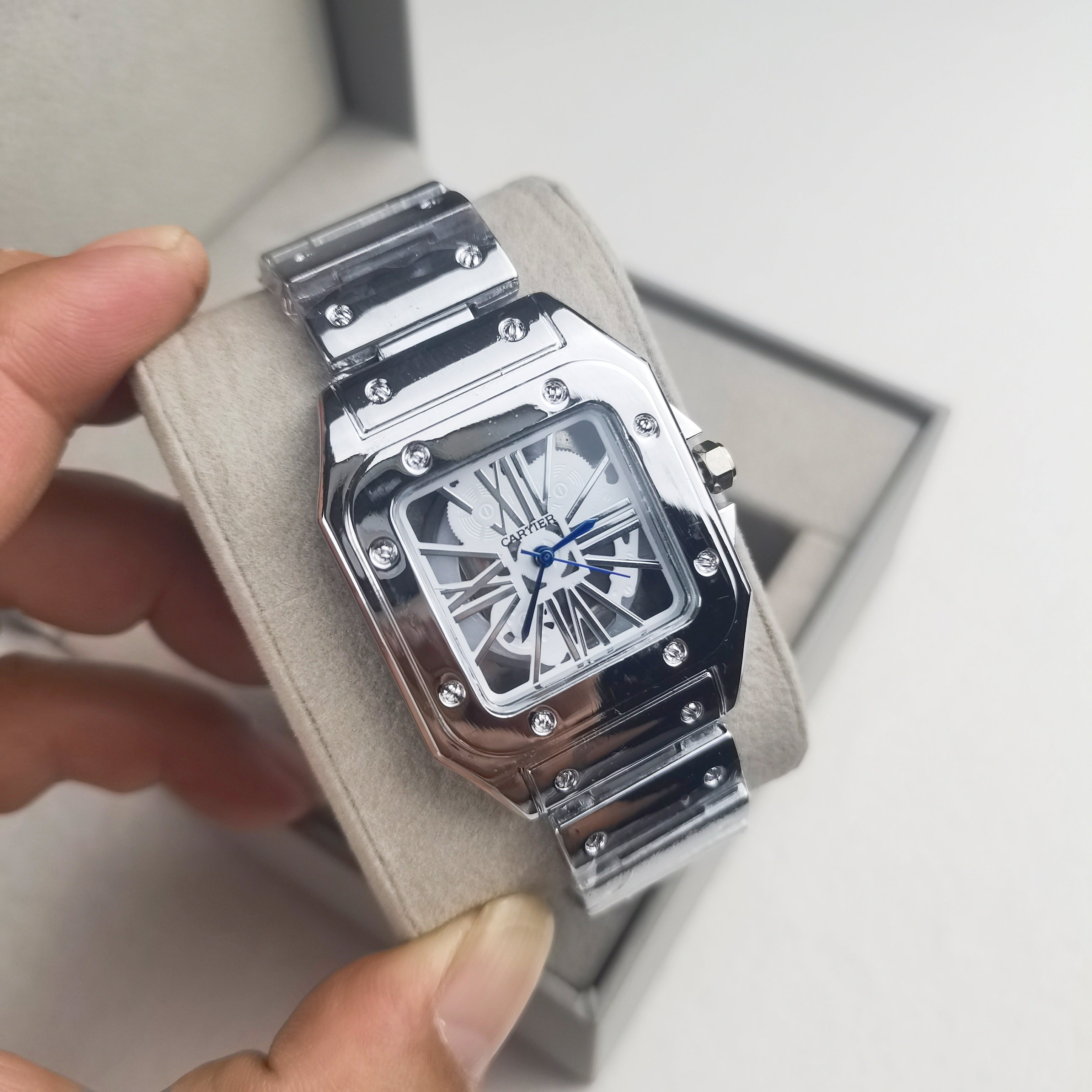 Montre inspirée de la cartier  Santos-Dumont