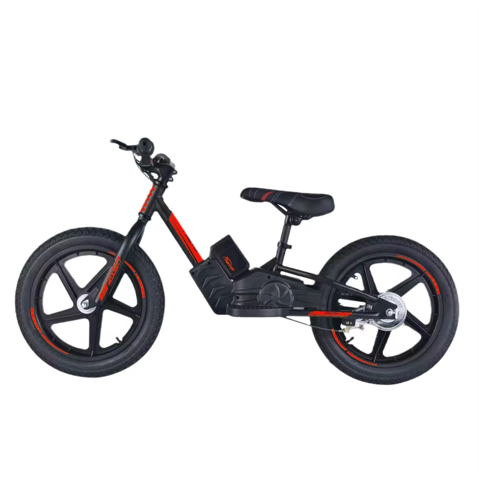Draisienne Électrique 12/16 Pouces – Vélo d'Équilibre à Batterie sans Pédale pour Apprentissage et Extérieur