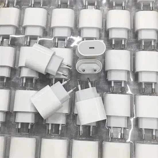 Tête de Charge Rapide 20W pour iPhone et Android – Design Compact