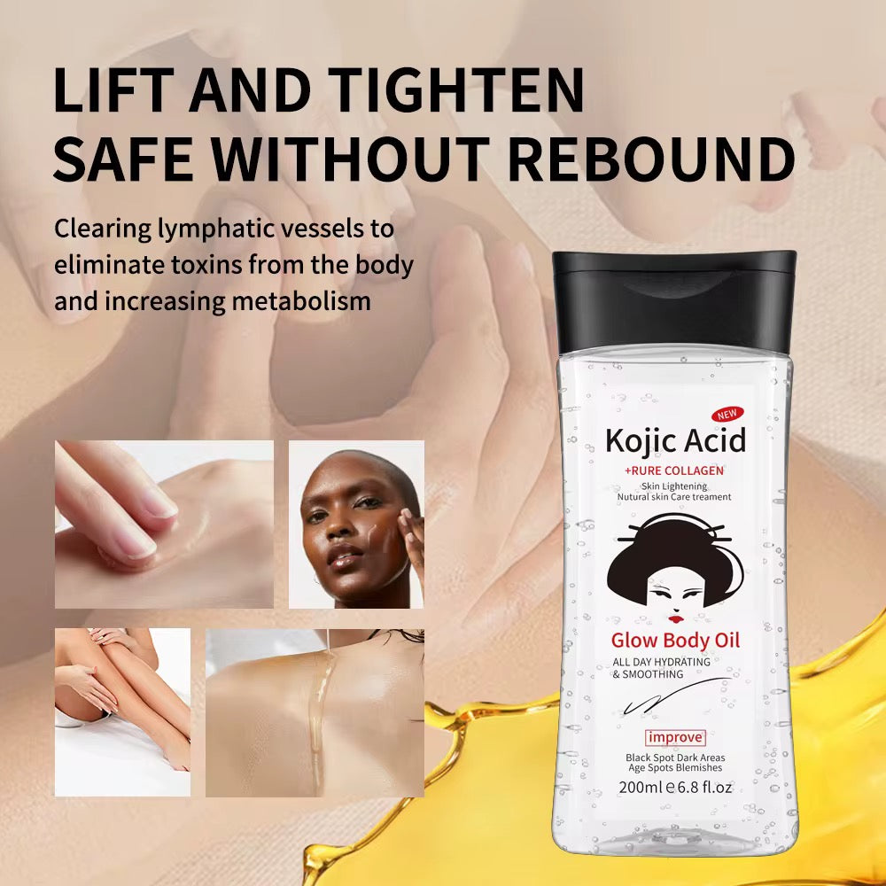 Huile Corporelle Éclat Kojic Acid & Pure Collagen