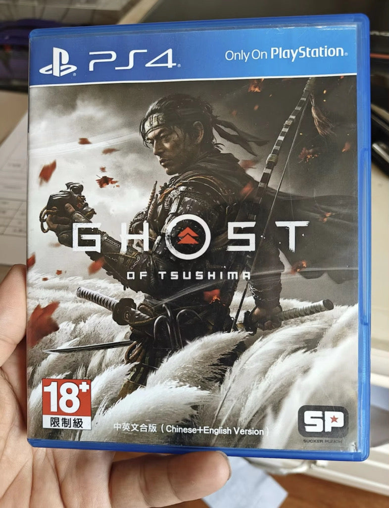 Jeux PS4 – Ghost of Tsushima, FC 24, Spider-Man, Witcher 3