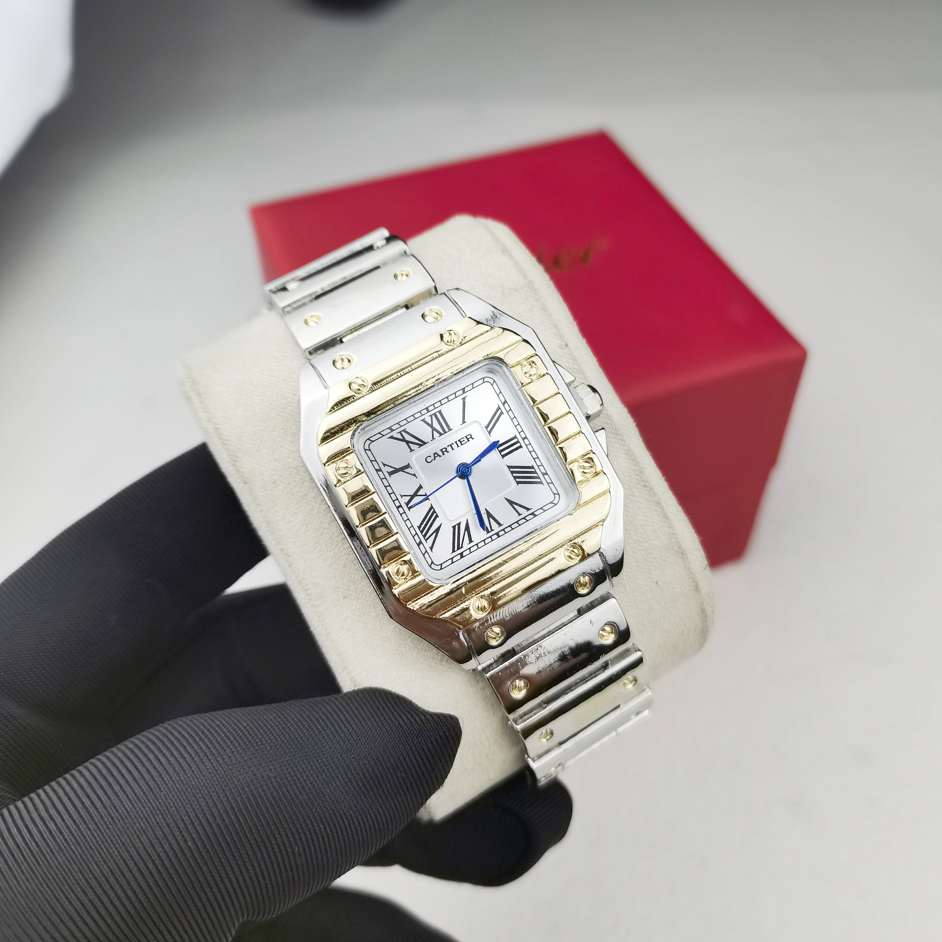 Montre inspirée de la cartier  Santos-Dumont