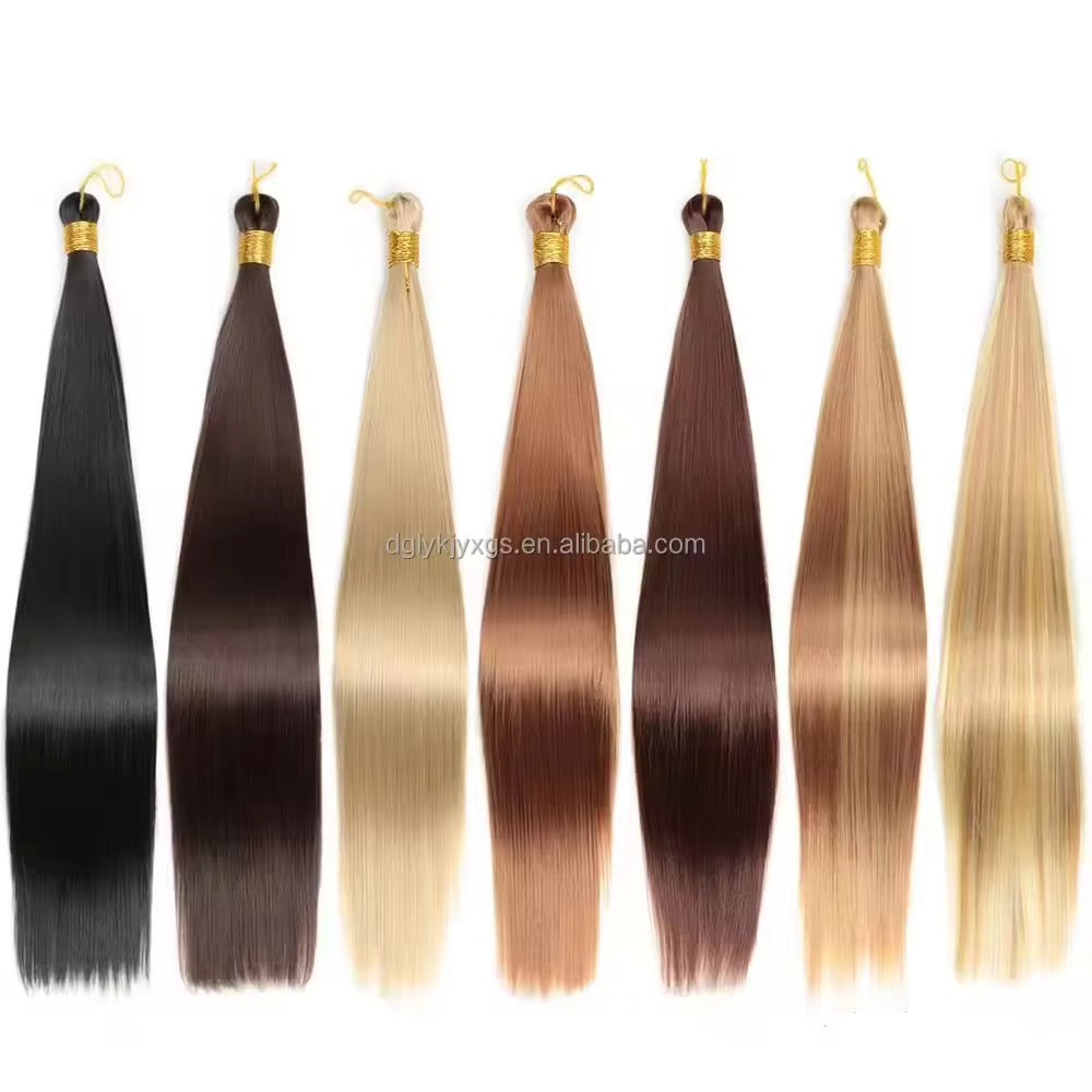 Extensions Soyeuses Premium – 150g Cheveux Lisses Haute Qualité (22 Pouces)