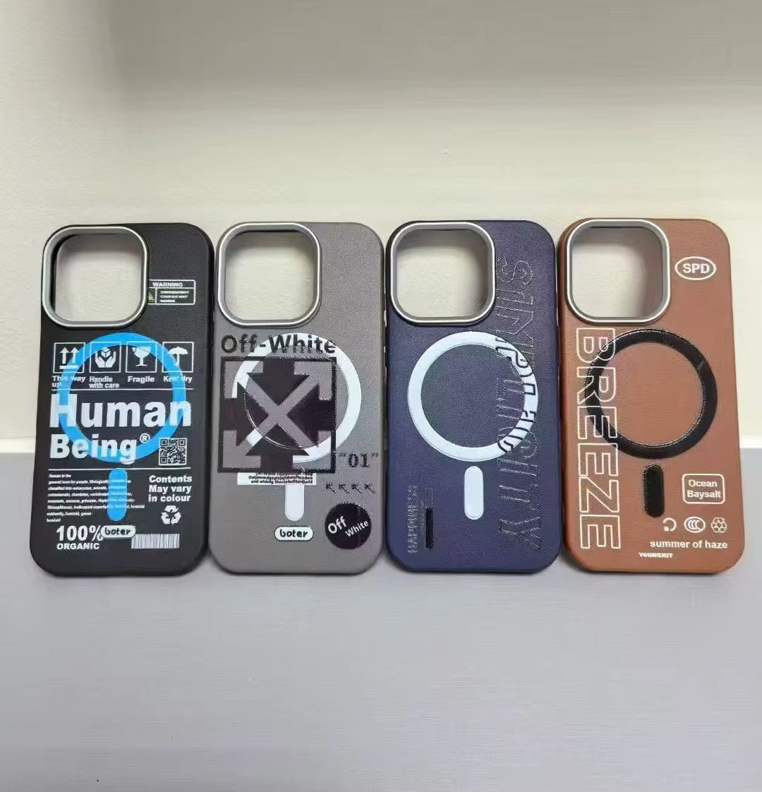 Coque de Protection Magnétique mixer par Sublimation – Design Graphique Urbain pour iPhone 15/16 Pro Max & Samsung S22 à S25 Ultra