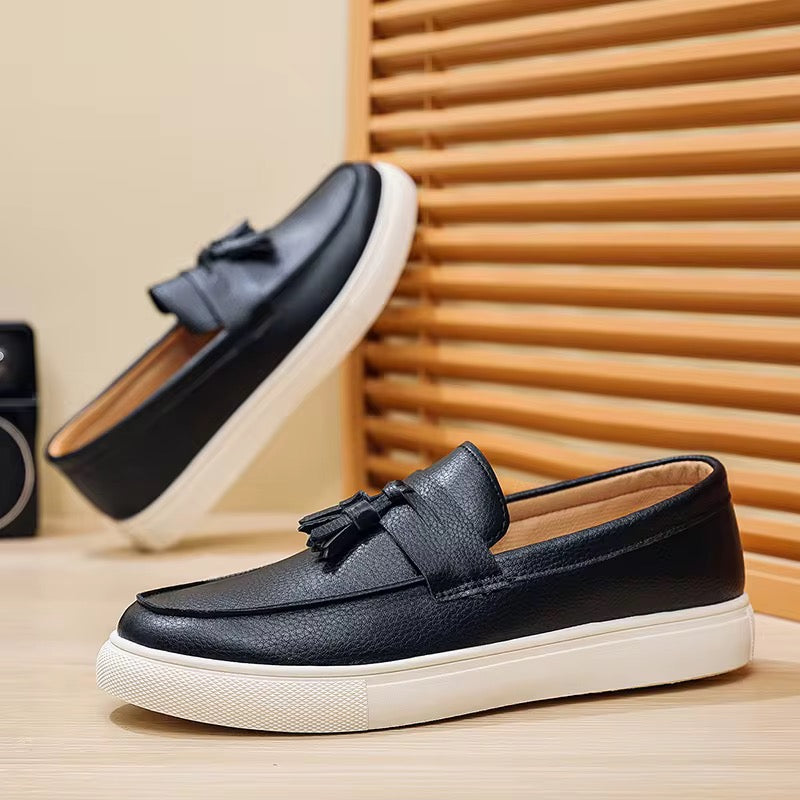 Mocassins "Riviera" à Pampilles – Confort Urbain & Cuir Souple