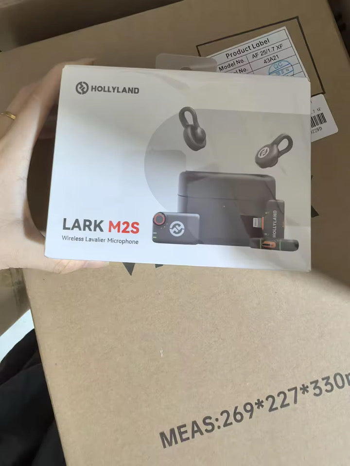 Pack Combo Hollyland Lark M2S : Micro Cravate Ultra-Léger + Retour Son