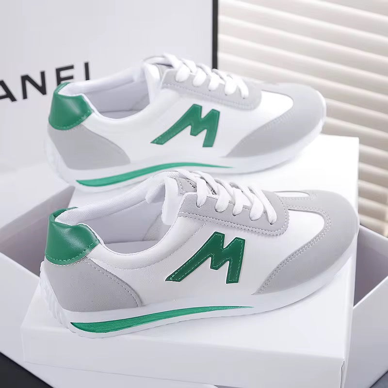 Sneakers "City Walk" – Chaussures de Sport Assorties, Tendance Étudiante 2024