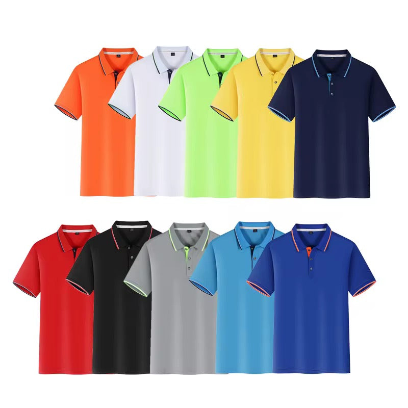 Polo de Sport Respirant pour Homme – Séchage Rapide, Confort Premium & Logo Personnalisable