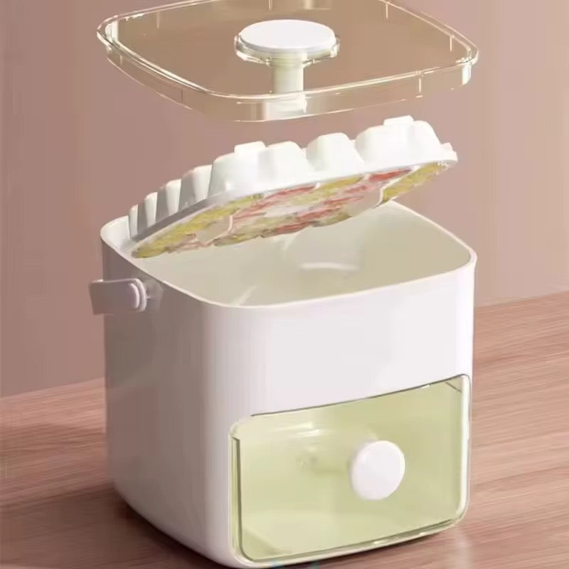 Machine à Glaçons Manuelle avec Réservoir – Idéal pour Cocktails, Jus et Boissons Fraîches
