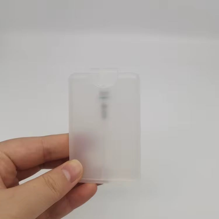 Brumisateur de Poche 20ml Format Carte – Vaporisateur Plat Rechargeable et Personnalisable