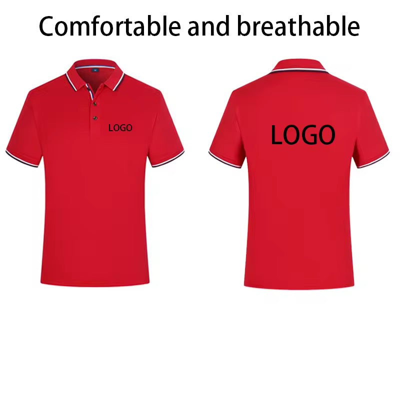 Polo de Sport Respirant pour Homme – Séchage Rapide, Confort Premium & Logo Personnalisable