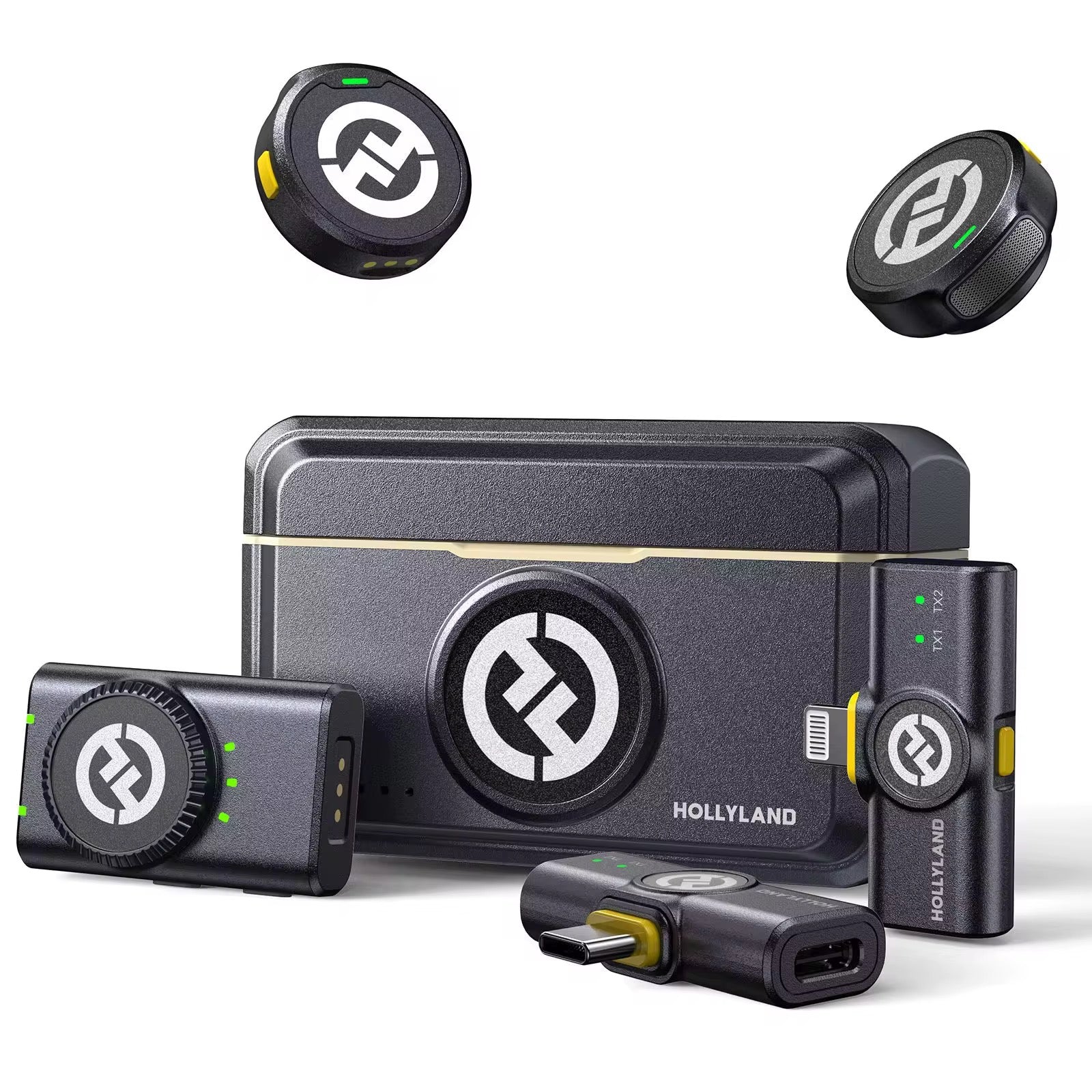 Pack Micro Sans Fil Hollyland Lark M2 pour Smartphone & Caméra