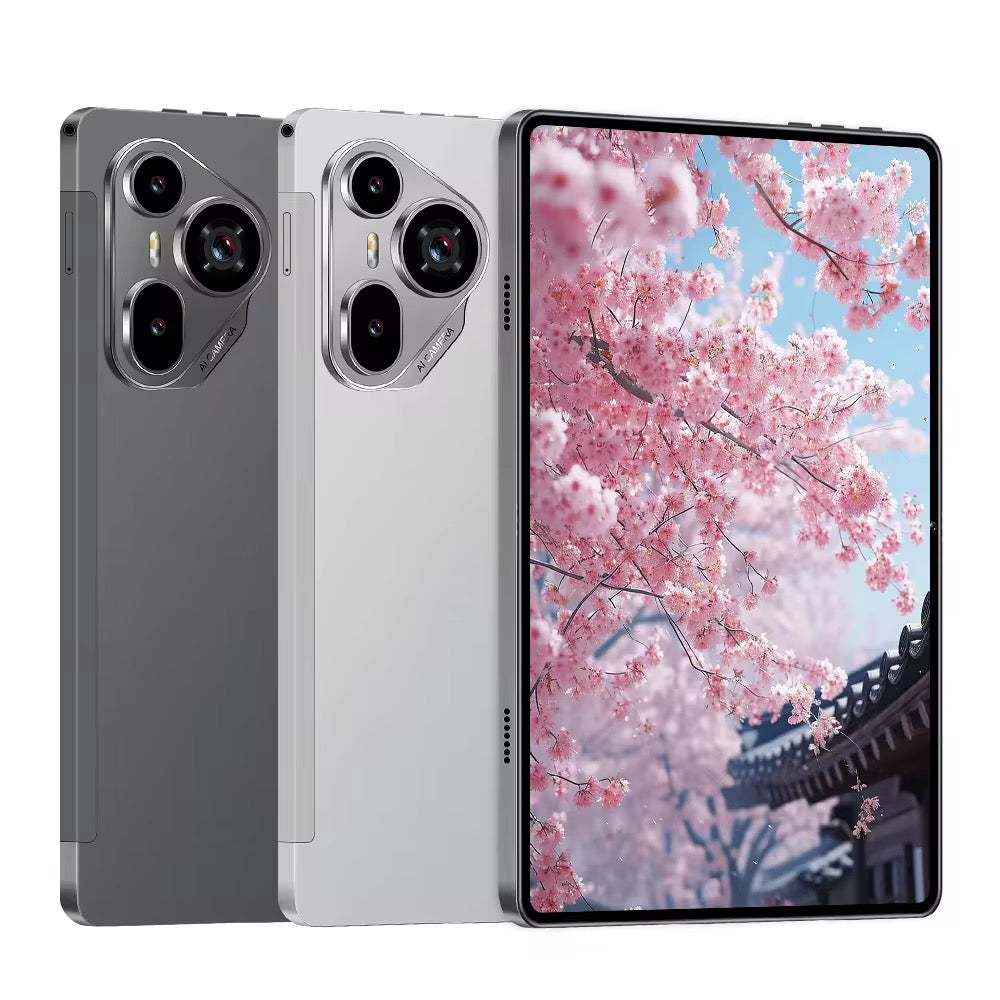 Tablette Tactile Intelligente – Caméras HD et Batterie Longue Durée pour Famille et Travail