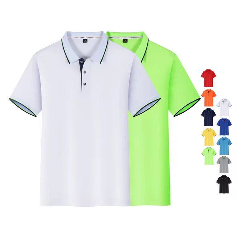 Polo de Sport Respirant pour Homme – Séchage Rapide, Confort Premium & Logo Personnalisable