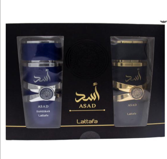 Parfum inspiré du légendaire Lattafa Asad 100ml*2
