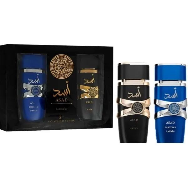 Parfum inspiré du légendaire Lattafa Asad 100ml*2