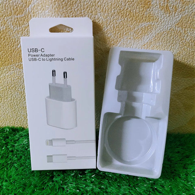 Boîtier de Vente, Emballage Rigide pour Kit Chargeur et Câble iPhone & Android