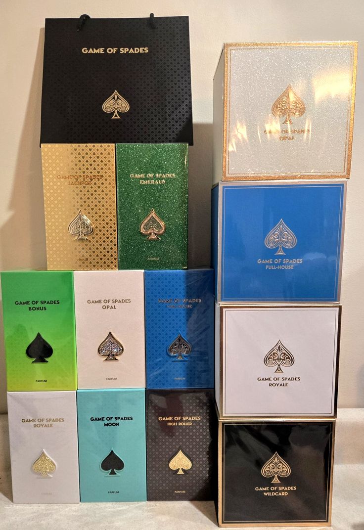 Parfum inspiré de la légendaire collection Game of Spades