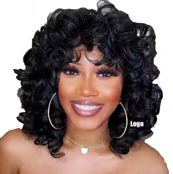 Perruque synthétique haut de gamme