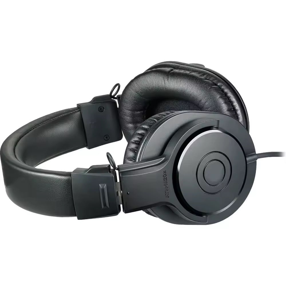 ATH - Casque d'Écoute Pliable Professionnel M20X – Moniteur de Studio Haute Fidélité, Design Circum - aural Isoler, Confort Prolongé pour Monitoring et Mixage - HGL - CHINA