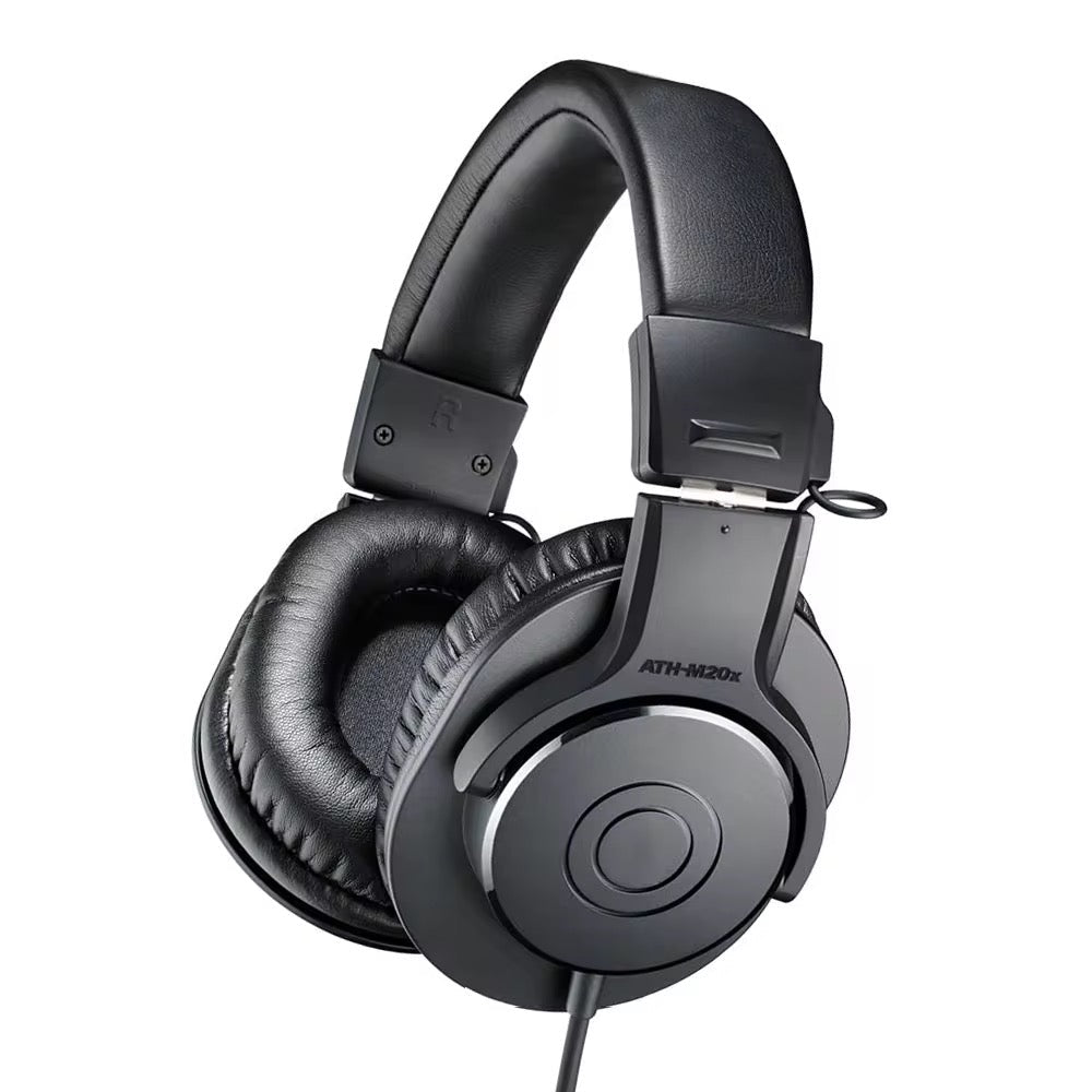 ATH - Casque d'Écoute Pliable Professionnel M20X – Moniteur de Studio Haute Fidélité, Design Circum - aural Isoler, Confort Prolongé pour Monitoring et Mixage - HGL - CHINA