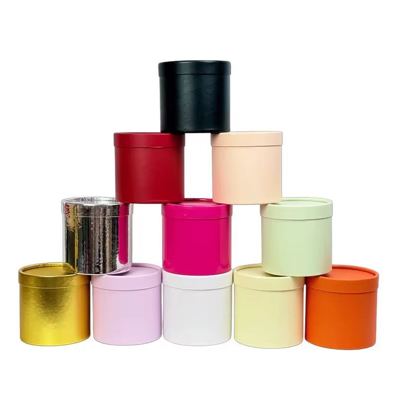 Boîte - Cadeau Ronde en Papier Cartonné avec Couvercle - HGL - CHINA