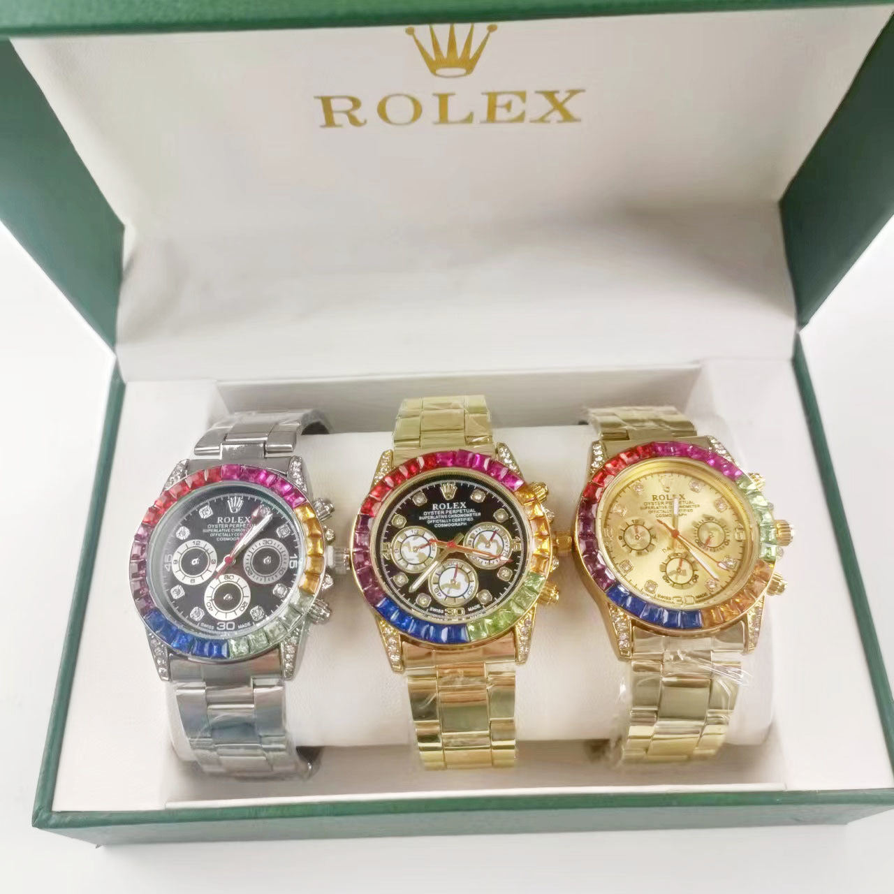 Montre élégante inspirée de l'iconique Rolex Oyster Perpetual Datejust