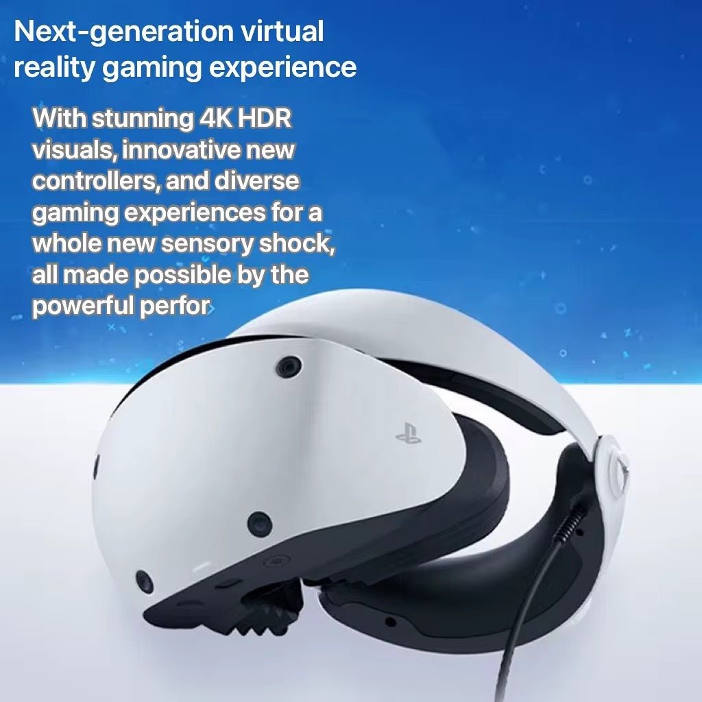 Casque de Réalité Virtuelle PlayStation VR2 de Sony – Produit Authentique Neuf avec Contrôleurs Sense HD - HGL - CHINA