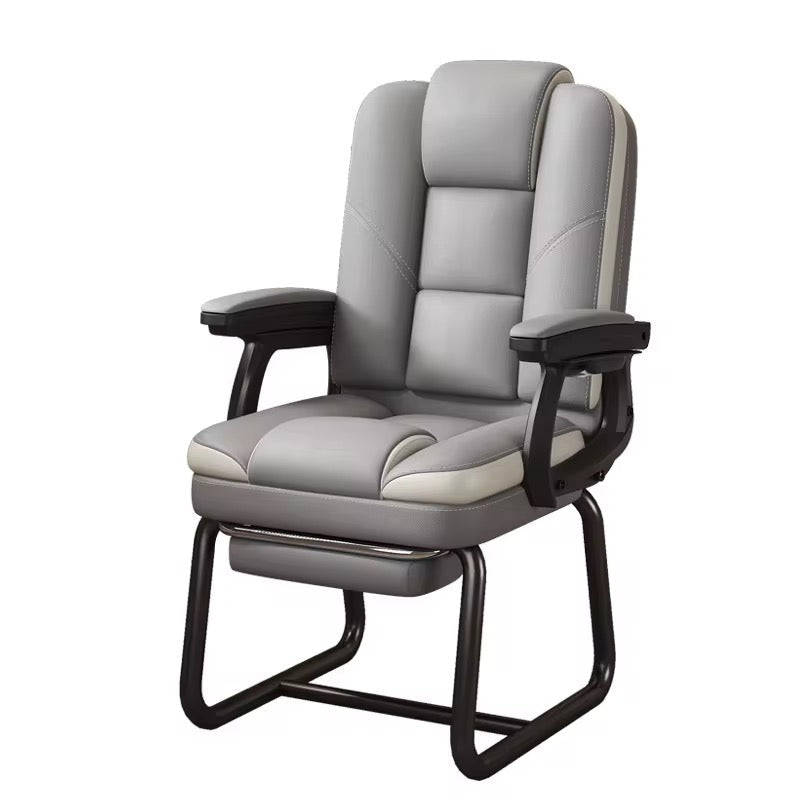 Chaise de Bureau Ergonomique Moderne – Fauteuil en Cuir PU Premium, Dossier Inclinable Grand Angle & Mousse Haute Résilience pour Télétravail et Bureau - HGL - CHINA