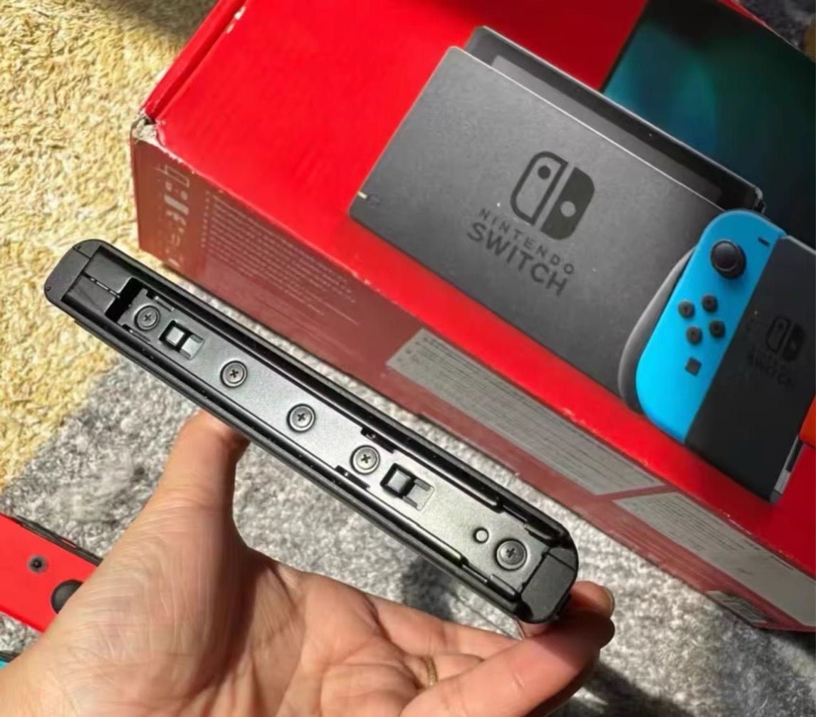 Console Nintendo Switch Modèle OLED – Écran 7 Pouces, 64 Go, Wi - Fi Haute Vitesse – Blanc Intense - HGL - CHINA