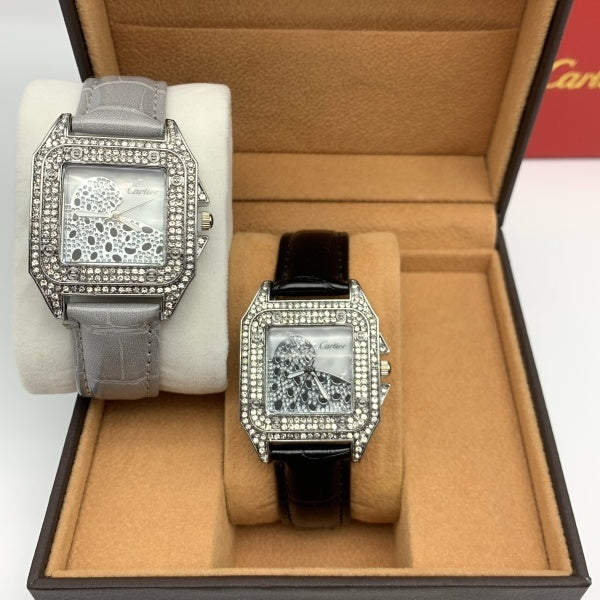 Montre inspirée de la légendaire Cartier Santos