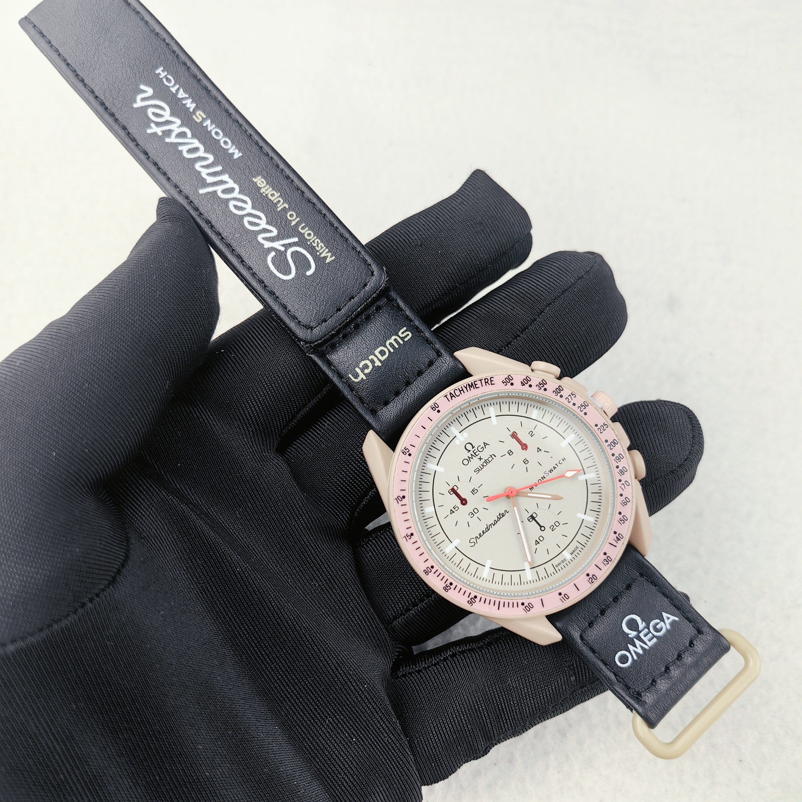 Montre inspirée de la collection Omega X Swatch "MoonSwatch"