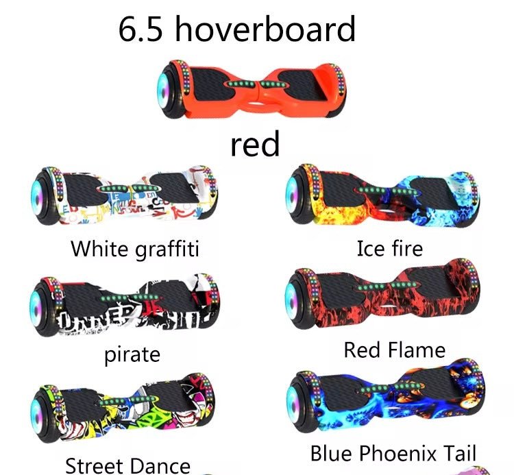 Hoverboard Tout - Terrain 8,5 Pouces – Pneus Larges et Double Moteur Puissant. - HGL - CHINA