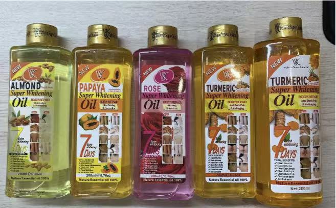 Huile Éclaircissante Intense au Curcuma - Turmeric Super Whitening Oil - HGL - CHINA