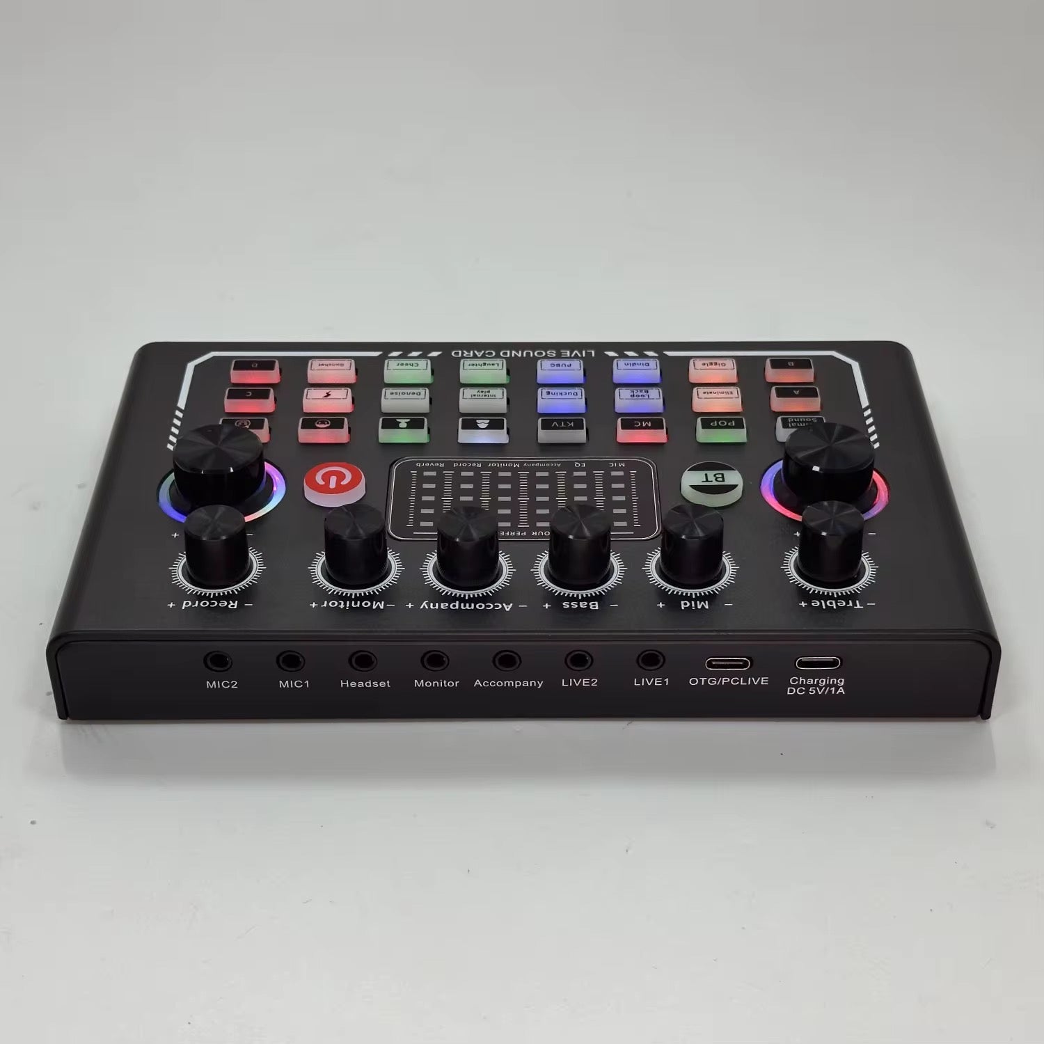 Kit Microphone à Condensateur BM800 Professionnel – Pack Podcast & Streaming avec Carte Son Live, Réduction de Bruit & Bras Articulé - HGL - CHINA