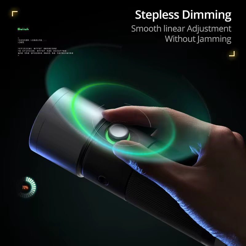 Lampe de Poche de Vidéographie SIDANDE 10W – Lumière de Photographie Zoomable avec Gobos, Projecteur d'Ambiance avec Filetage 1/4'' pour Trépied et Création de Contenu Pro - HGL - CHINA