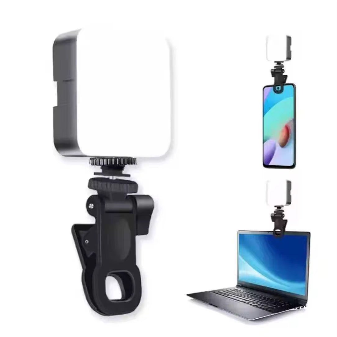 Lampe LED Selfie Rechargeable Topsway Ay - 83 – Clip Portable pour Smartphone, Batterie 2000 mAh, 3 Modes d'Éclairage, Certifiée CE/ROHS pour Créateurs de Contenu - HGL - CHINA