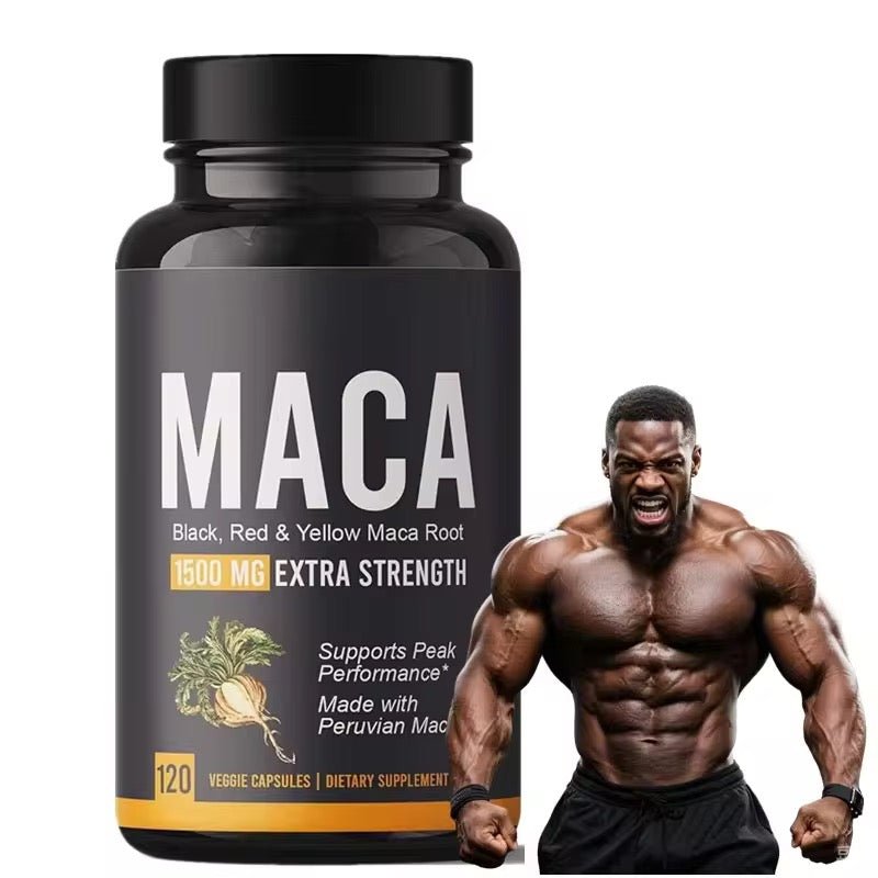 Maca Extra Strength 1500 mg - Performance & Vitalité - HGL - CHINA