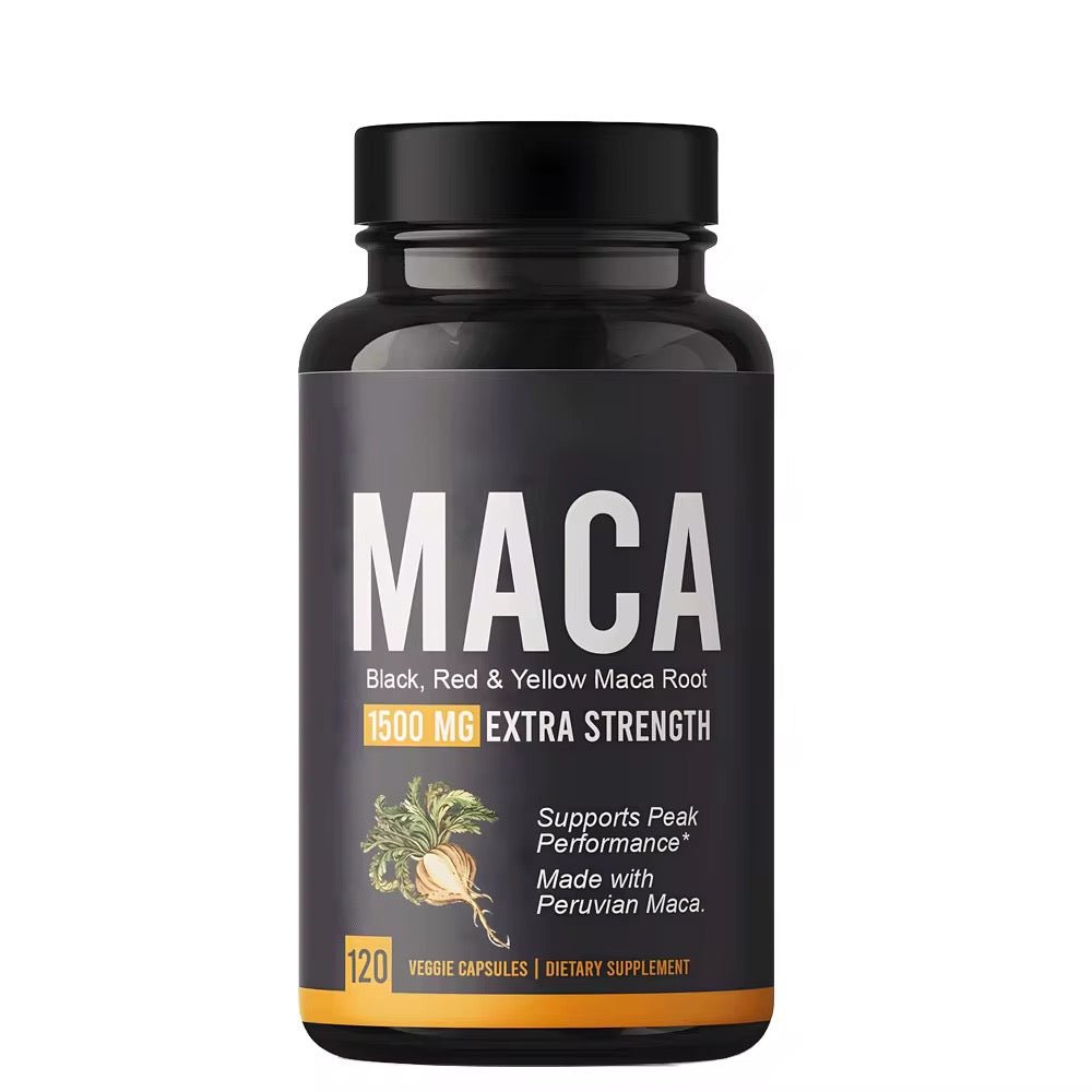Maca Extra Strength 1500 mg - Performance & Vitalité - HGL - CHINA