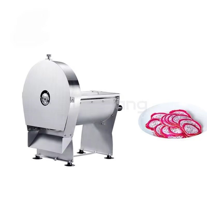 Machine à Couper les Fruits et Légumes Commerciale – Trancheuse et Hachoir Haute Précision pour Citrons, Pommes de Terre et Oignons - HGL - CHINA