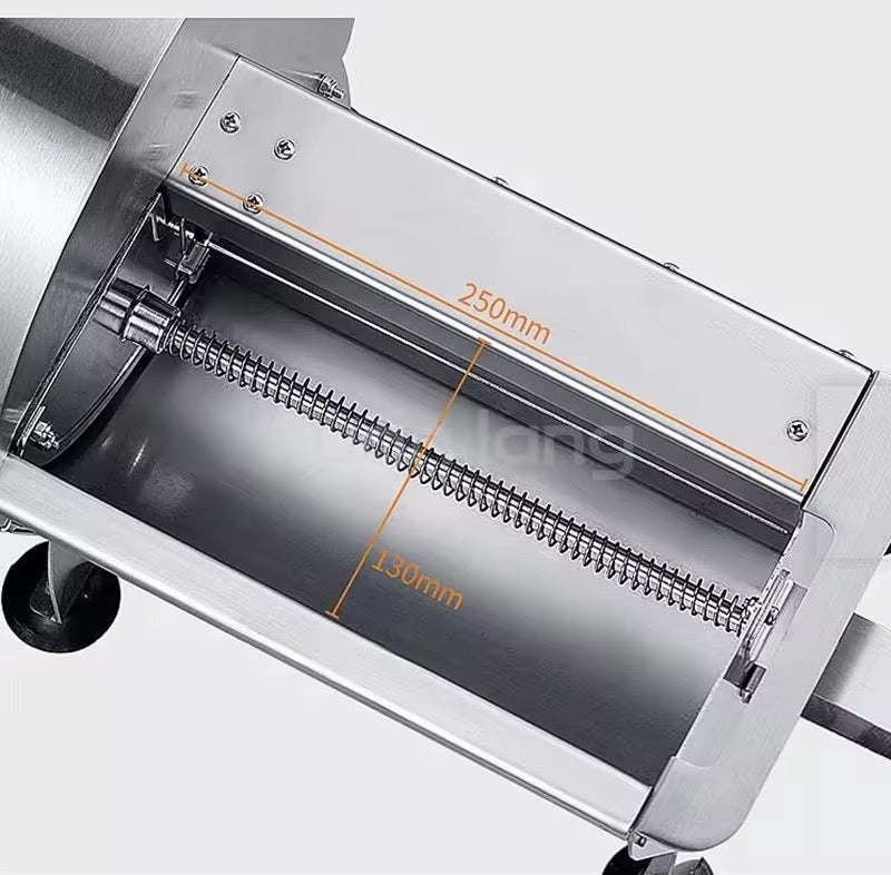Machine à Couper les Fruits et Légumes Commerciale – Trancheuse et Hachoir Haute Précision pour Citrons, Pommes de Terre et Oignons - HGL - CHINA