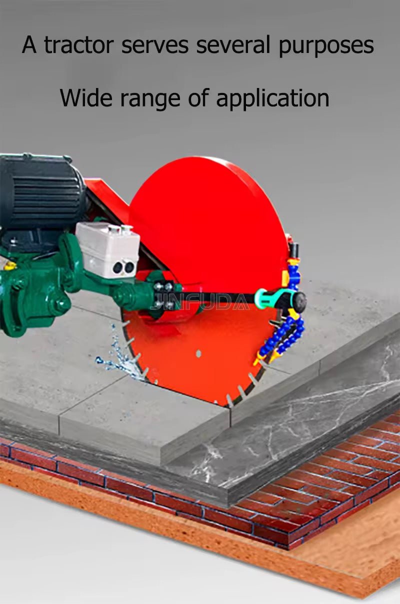 Machine à Découper les Blocs et Briques Jinfuda – Scie Industrielle pour Granit, Marbre, Calcaire et Pierres de Carrière, Système à Jet d'Eau Aéré - HGL - CHINA