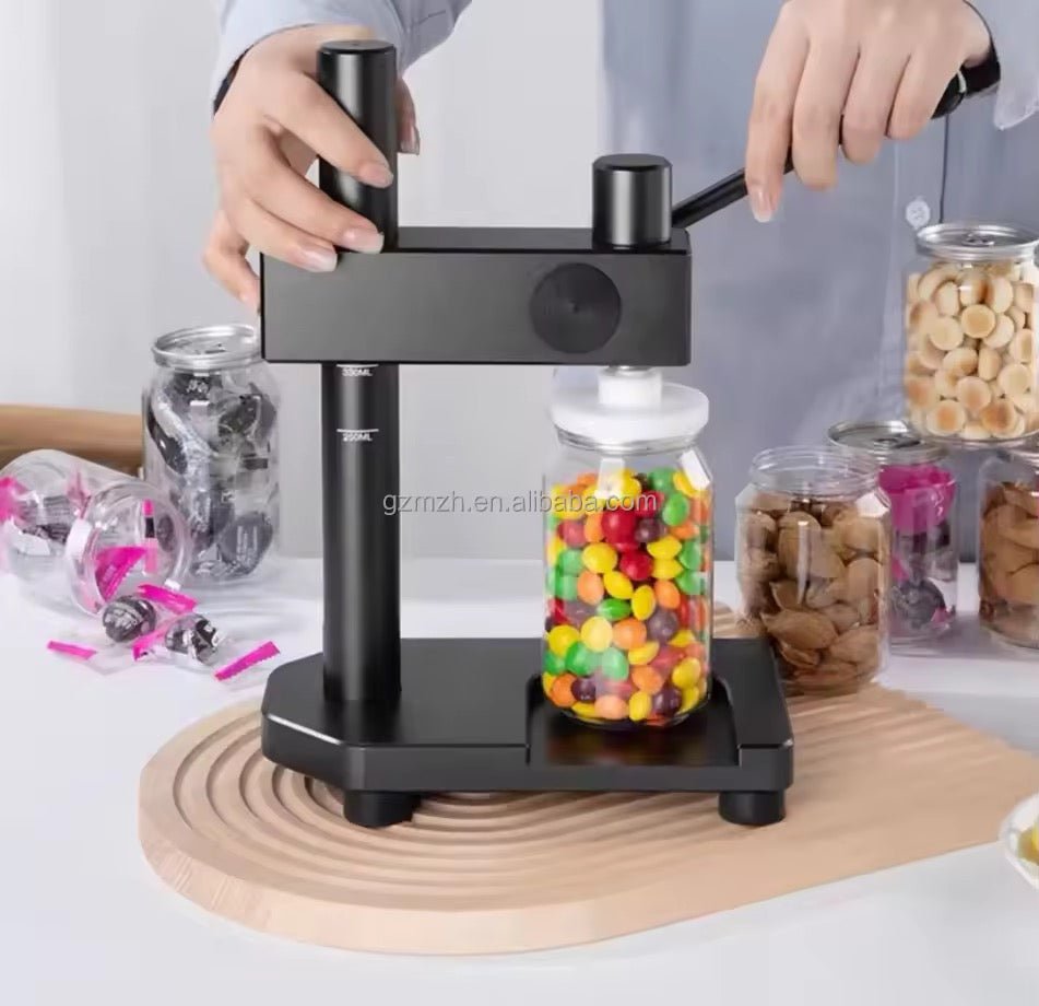 Machine de Fermeture Manuelle pour Bouteilles & Bocaux – Scellant à Bouchon à Vis en Aluminium, Qualité Professionnelle pour Jus, Sodas et Snacks - HGL - CHINA