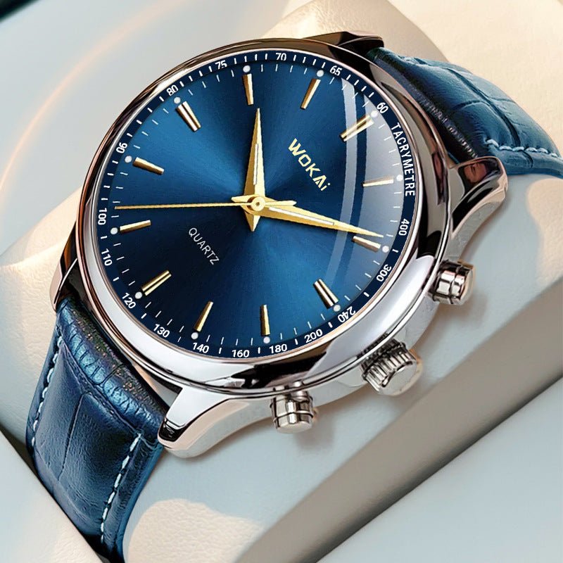 Montre cuir bleu Fenyi - HGL - CHINA