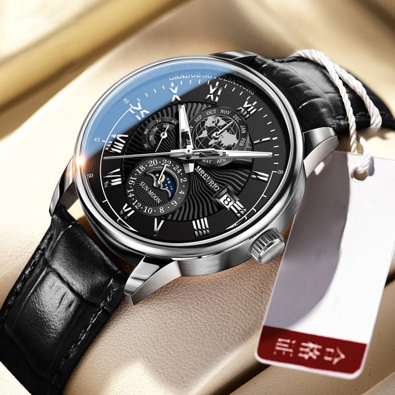 Montre de Luxe pour Homme à Quartz Chronographe Dateur - HGL - CHINA