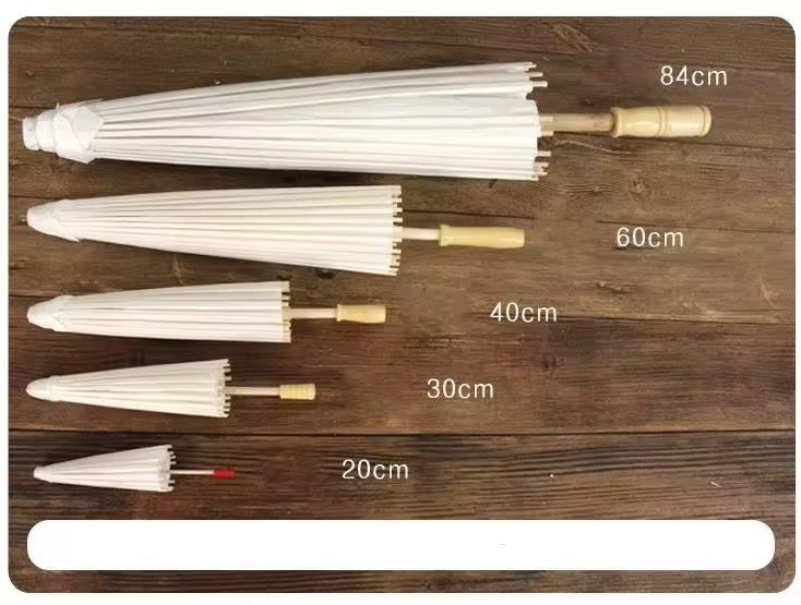 Ombrelle Vintage Blanche pour Mariage et Célébrations – Accessoire Photo - HGL - CHINA