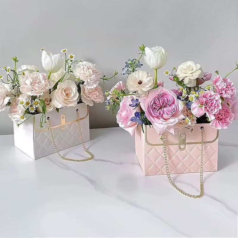 Pochette Cadeau Florale de Luxe pour Mariages et Célébrations - HGL - CHINA