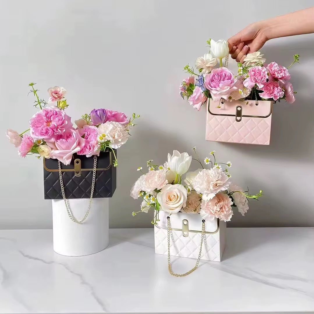 Pochette Cadeau Florale de Luxe pour Mariages et Célébrations - HGL - CHINA